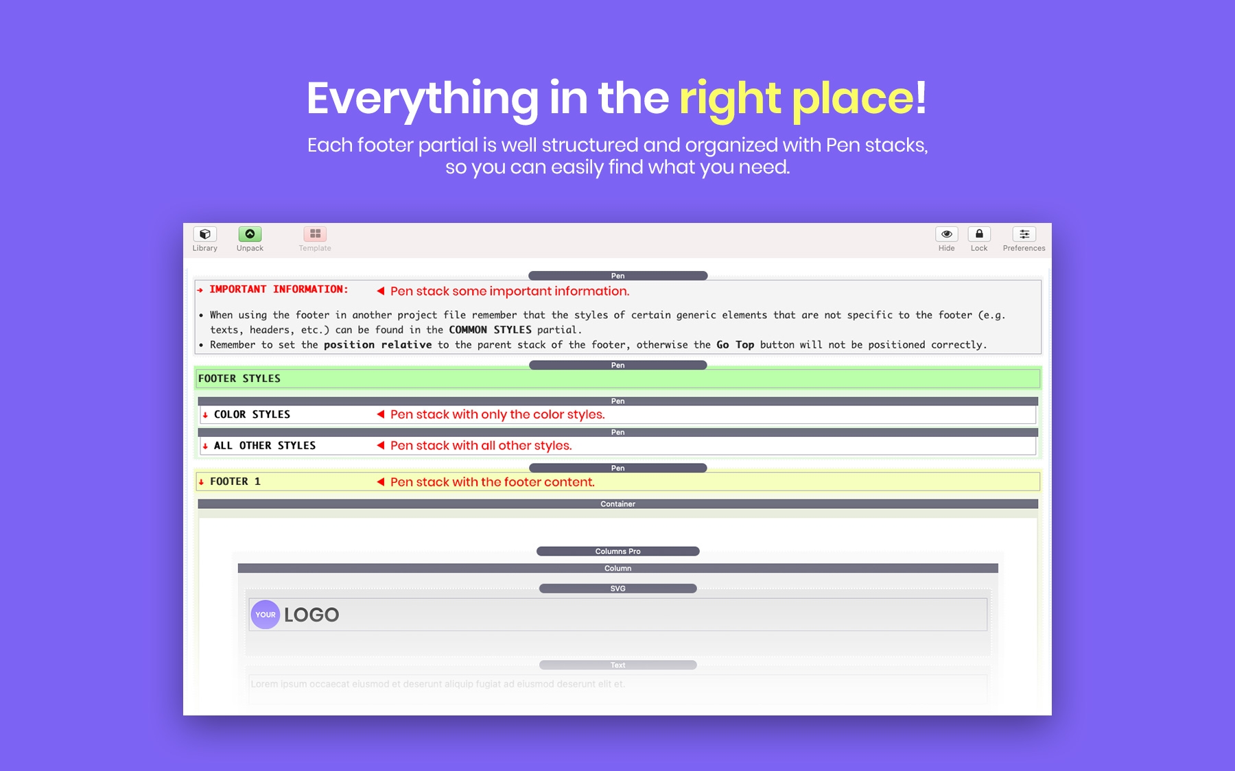 RapidWeaver project file