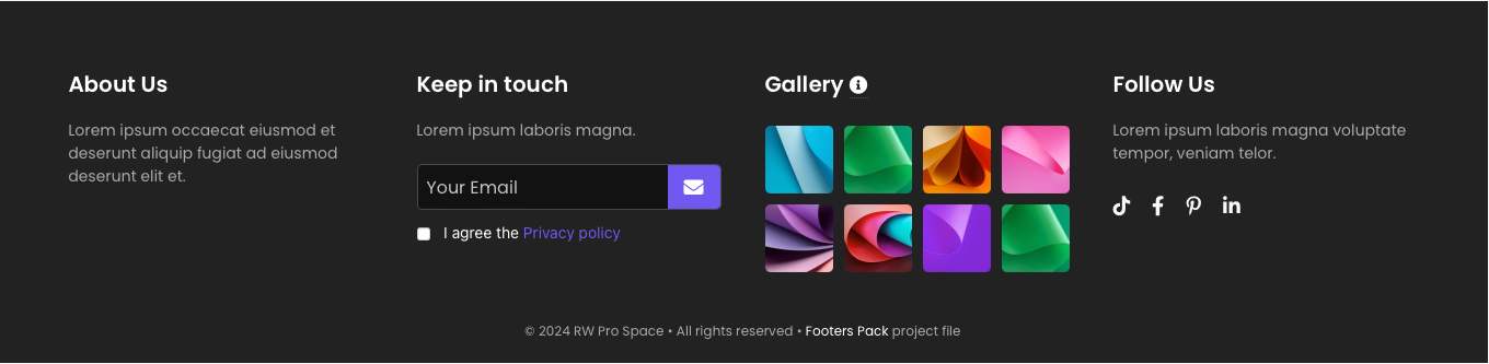 Footer 3 - Alt version