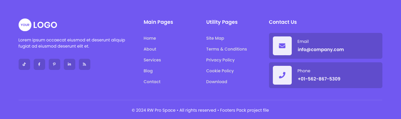 Footer 10 - Alt version