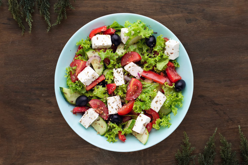  Fresh Salads - Greek Salad 