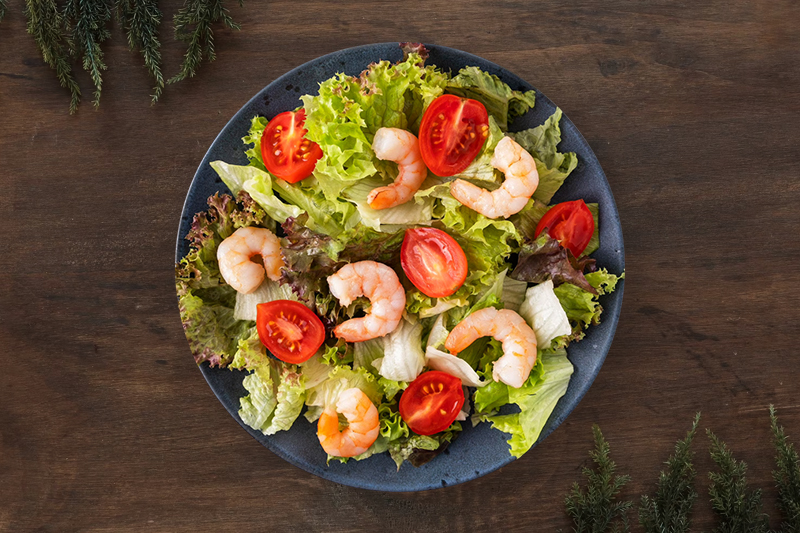  Fresh Salads - Prawn Salad 