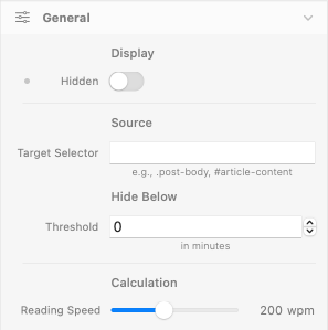 ReadTime - General